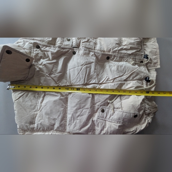 Richards & Jones Beige Puffer Jacket - Very Warm! Size S (Runs Larger). Vintage. - Picture 14 of 15